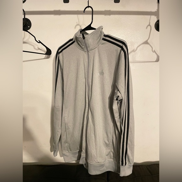 Adidas Sweatshirt Hoodie Bundle Lot of 4 Men's Large Gray Brown Black Pre-Owned - Picture 4 of 8